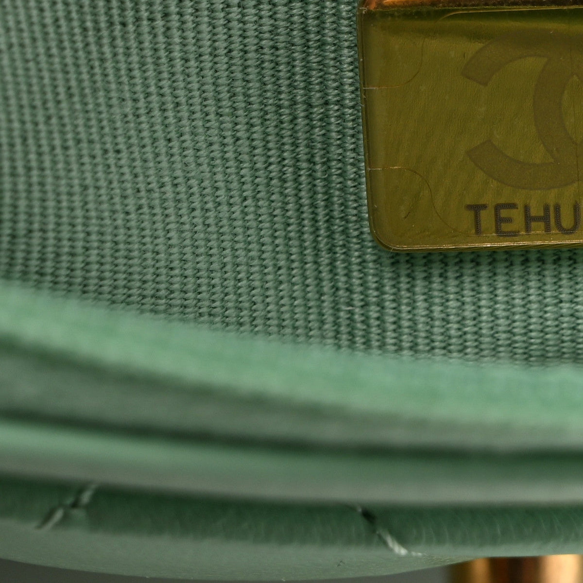 Quilted Lambskin Wallet Bag - Green