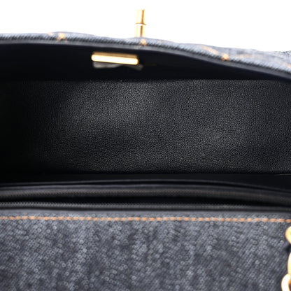 Mini Quilted Flap Shoulder Bag - Tan