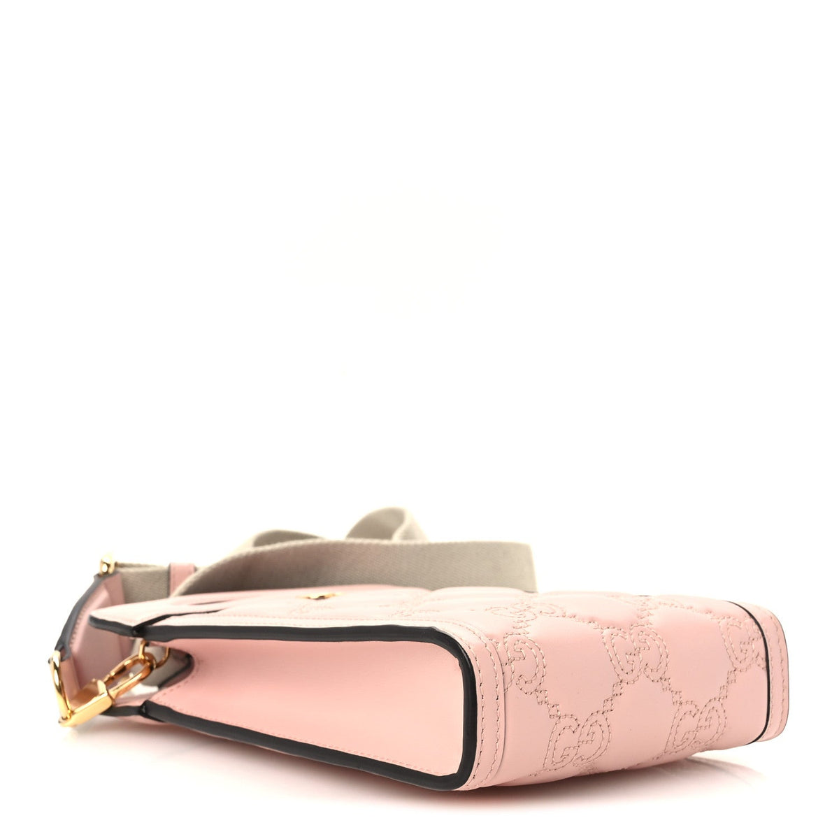 Mini Calfskin Crossbody Bag - Pink