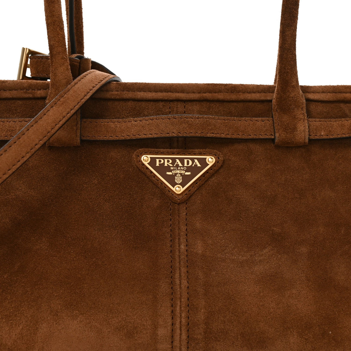 Medium Suede Shoulder Bag