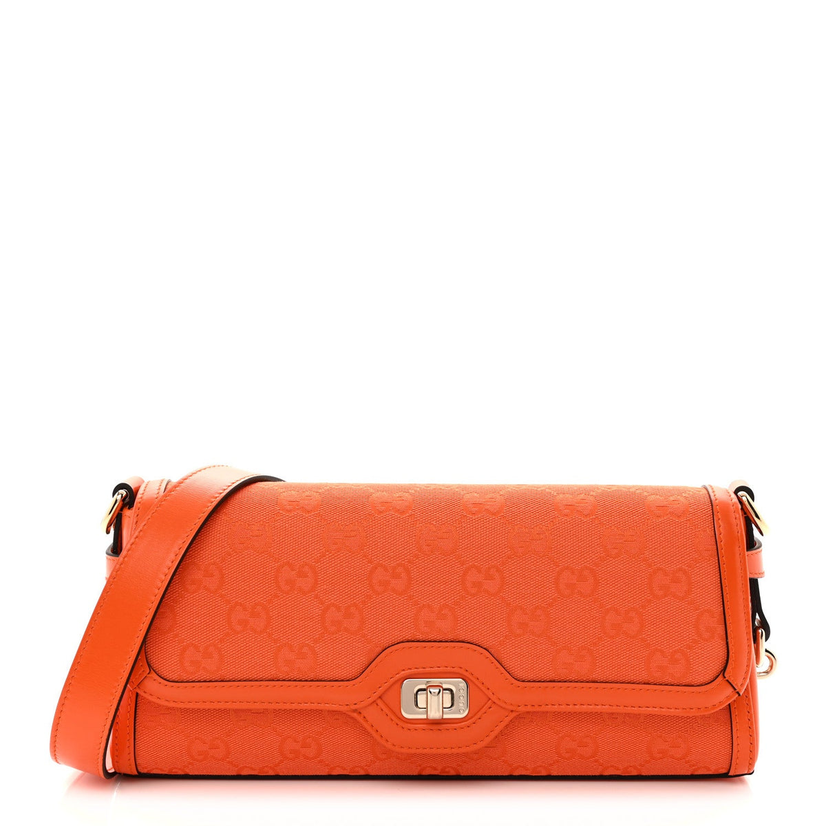 Small Calfskin Shoulder Bag - Red