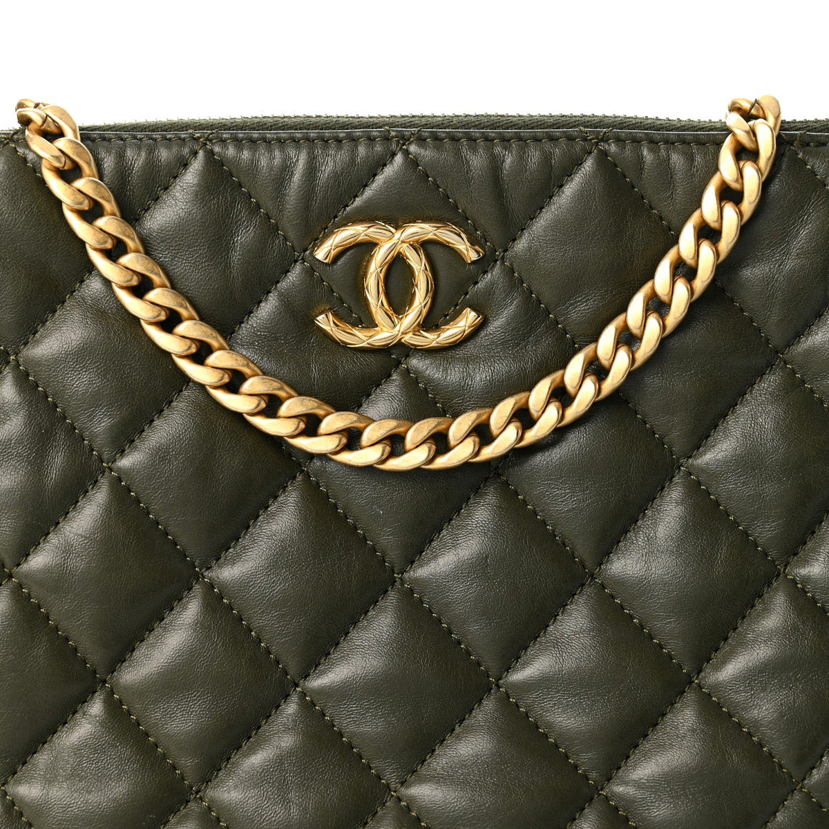 Quilted Lambskin Hobo Bag