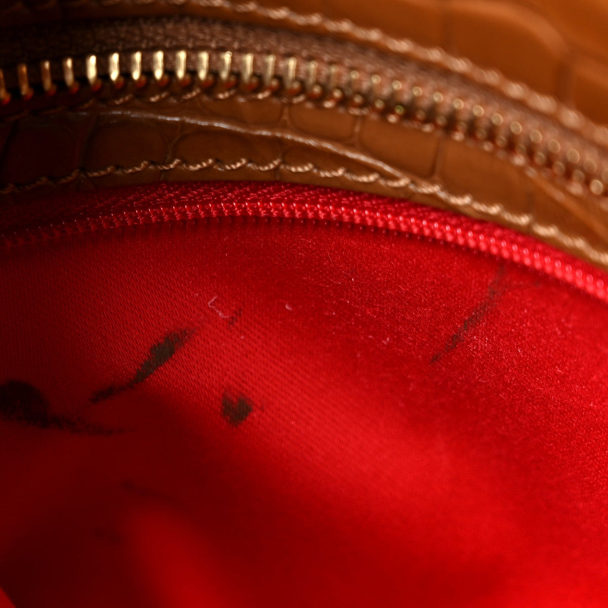 Medium Calfskin Handbag - Brown
