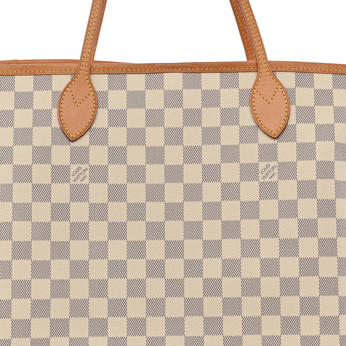 Damier Azur Neo Neverfull Gm Rose Baller Handbag