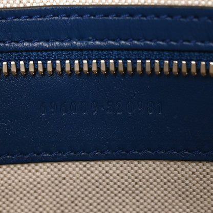 Medium Calfskin Pouch - Blue