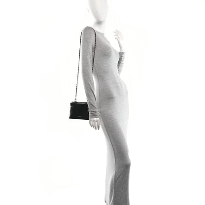 Small Calfskin Handbag - Black