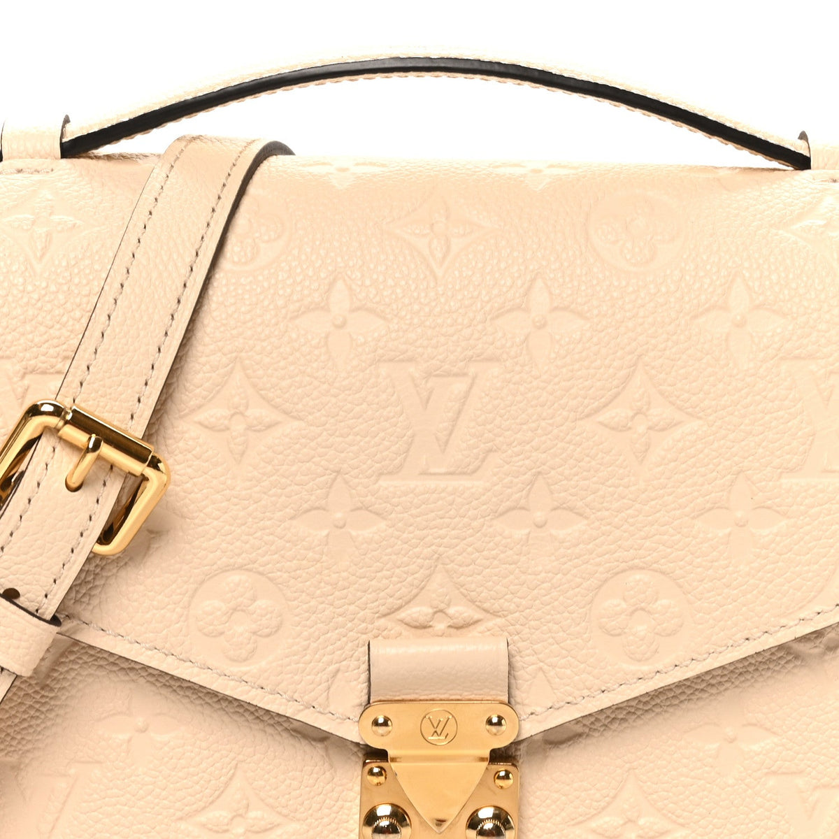 Empreinte Pochette Metis Creme Handbag