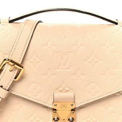 Empreinte Pochette Metis Creme Handbag