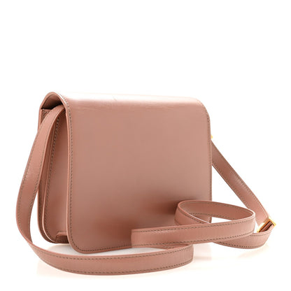 Calfskin Flap Shoulder Bag