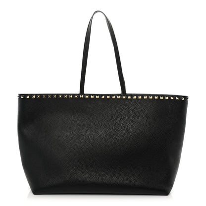 Calfskin Tote Bag - Black