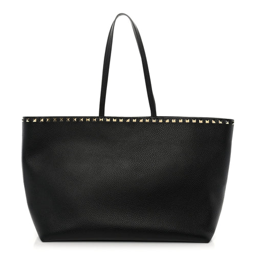 Calfskin Tote Bag - Black