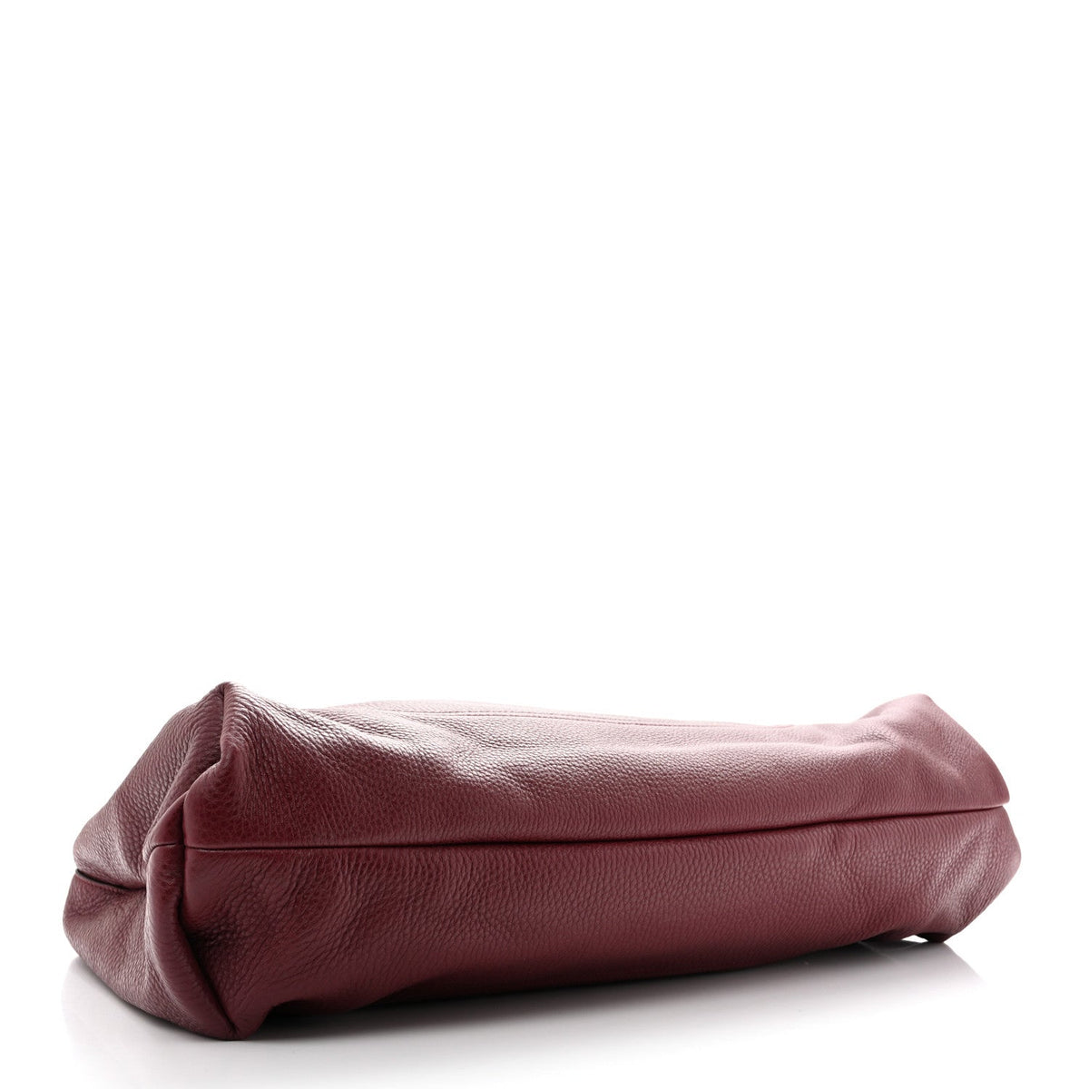 Maxi Calfskin Shoulder Bag - Red