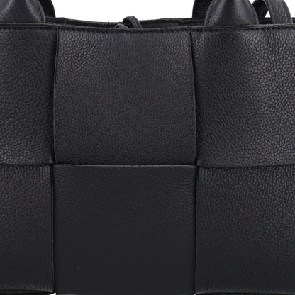 Mini Calfskin Tote Bag - Black