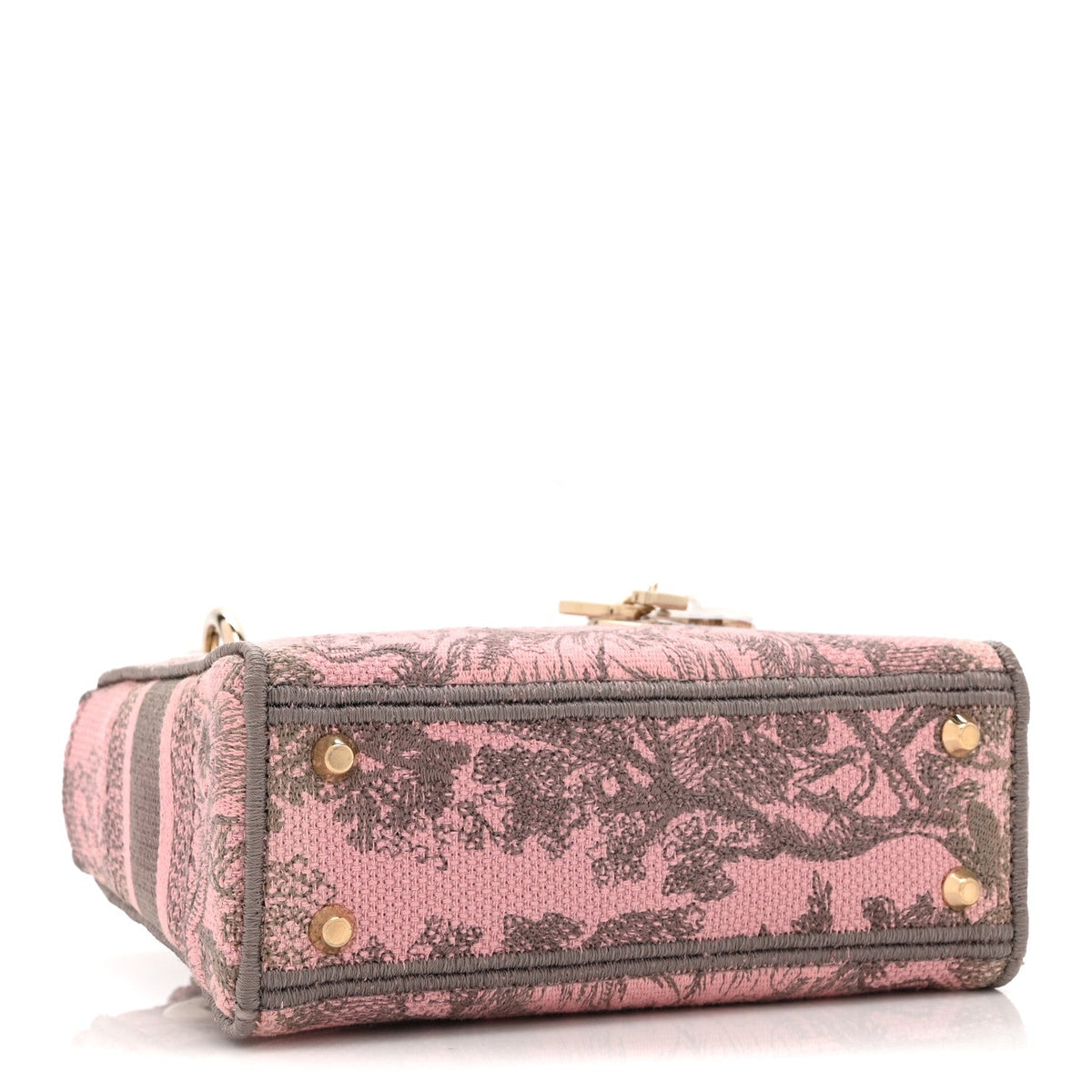 Mini Canvas Handbag - Red