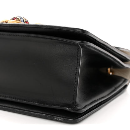 Small Calfskin Handbag - Black