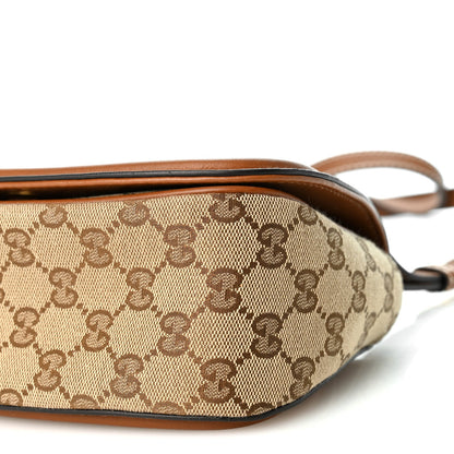 Small Calfskin Shoulder Bag - Beige