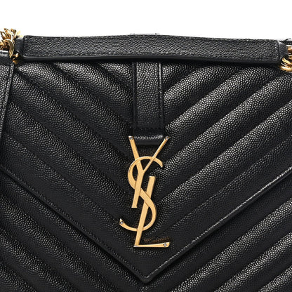 Medium Satchel Bag - Black