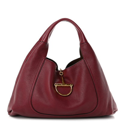 Maxi Calfskin Shoulder Bag - Red