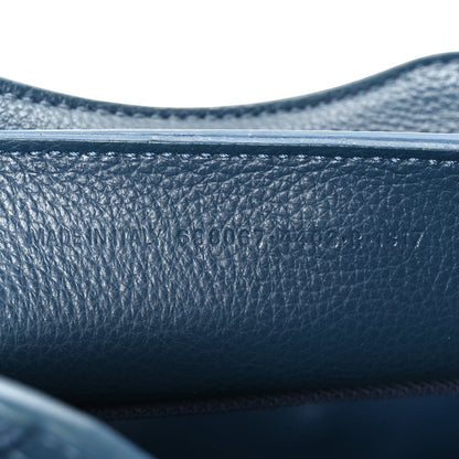 Mini Calfskin Handbag - Blue