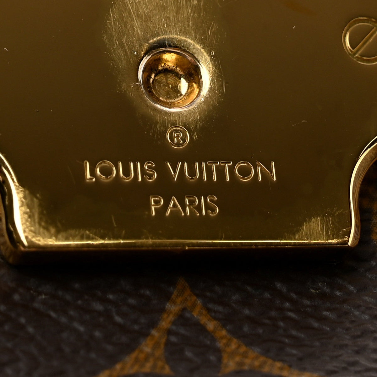 Monogram Saint Placide Cherry Handbag