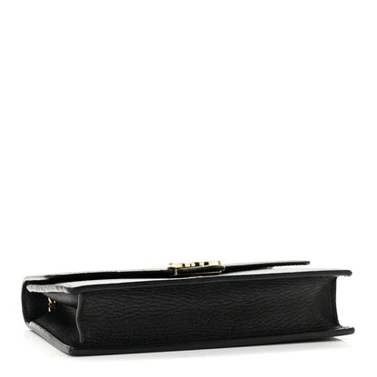 Calfskin Wallet Bag - Black