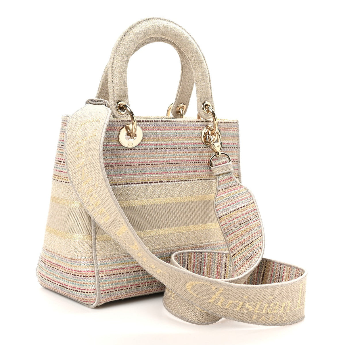 Medium Canvas Handbag - Red