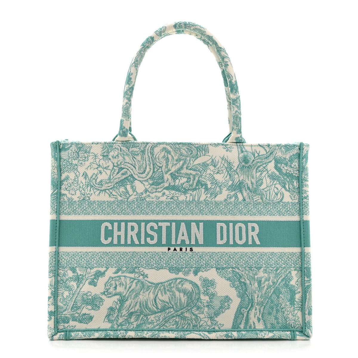 Medium Canvas Tote Bag - Red