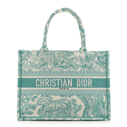 Medium Canvas Tote Bag - Red