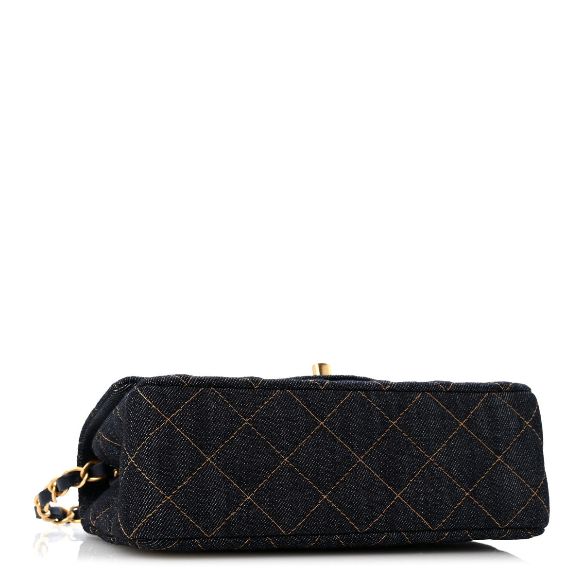 Mini Quilted Flap Shoulder Bag - Tan