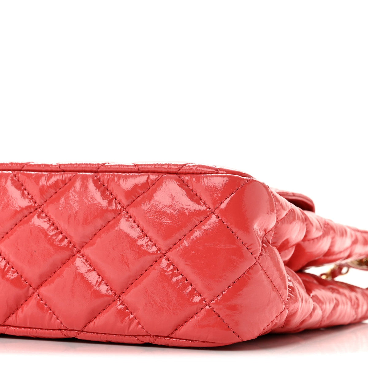 Quilted Calfskin Hobo Bag - Red