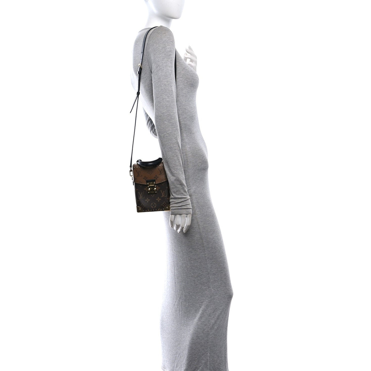 Reverse Monogram Camera Box Nm Handbag