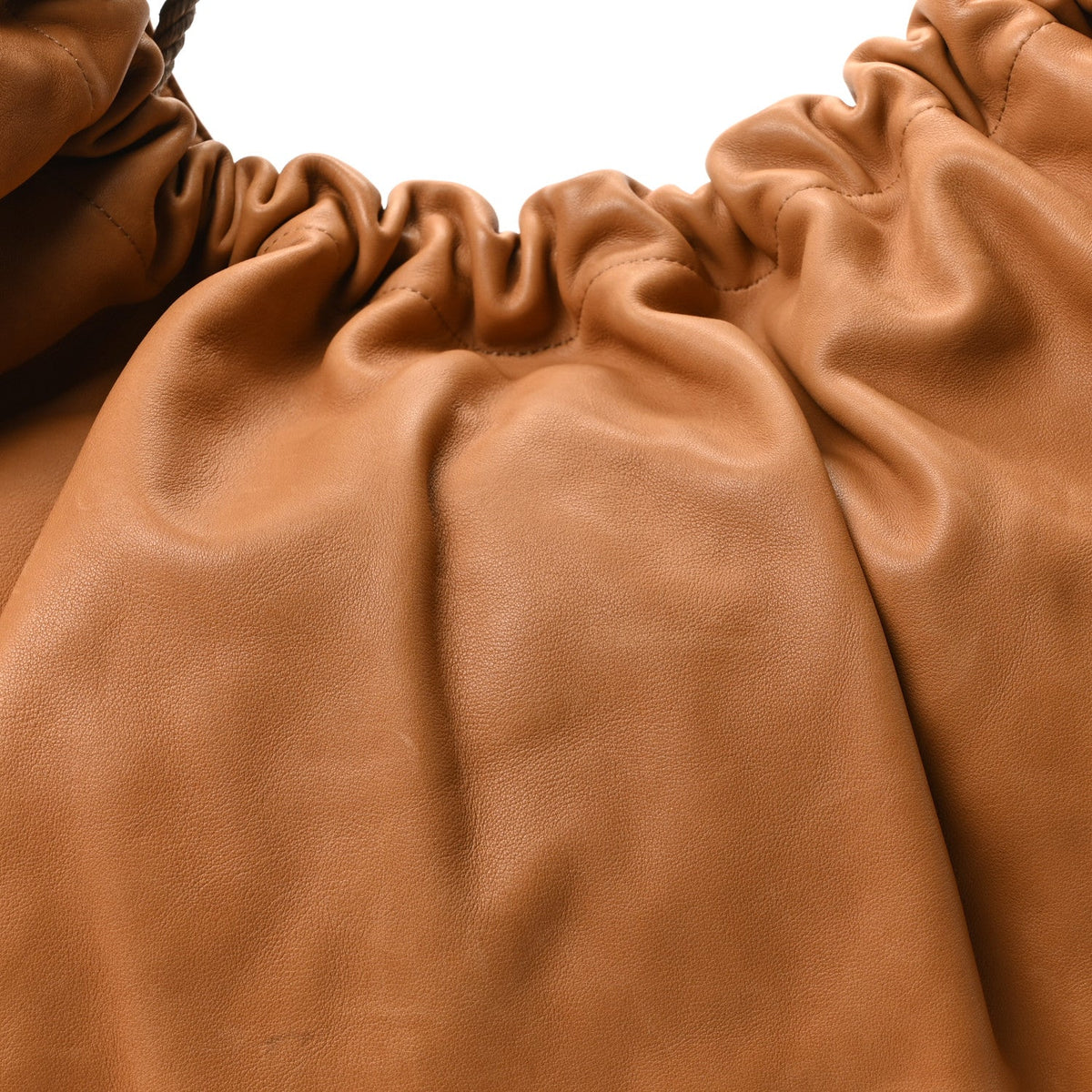 Nappa Handbag - Tan
