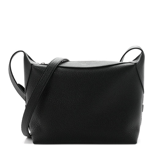 Calfskin Crossbody Bag - Black