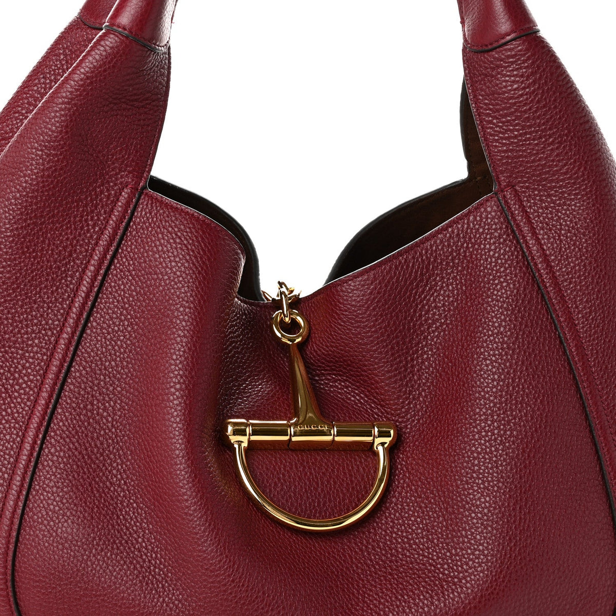 Maxi Calfskin Shoulder Bag - Red