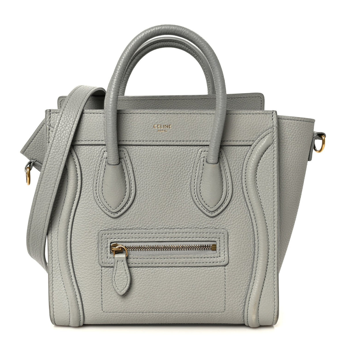 Nano Calfskin Travel Bag - Blue