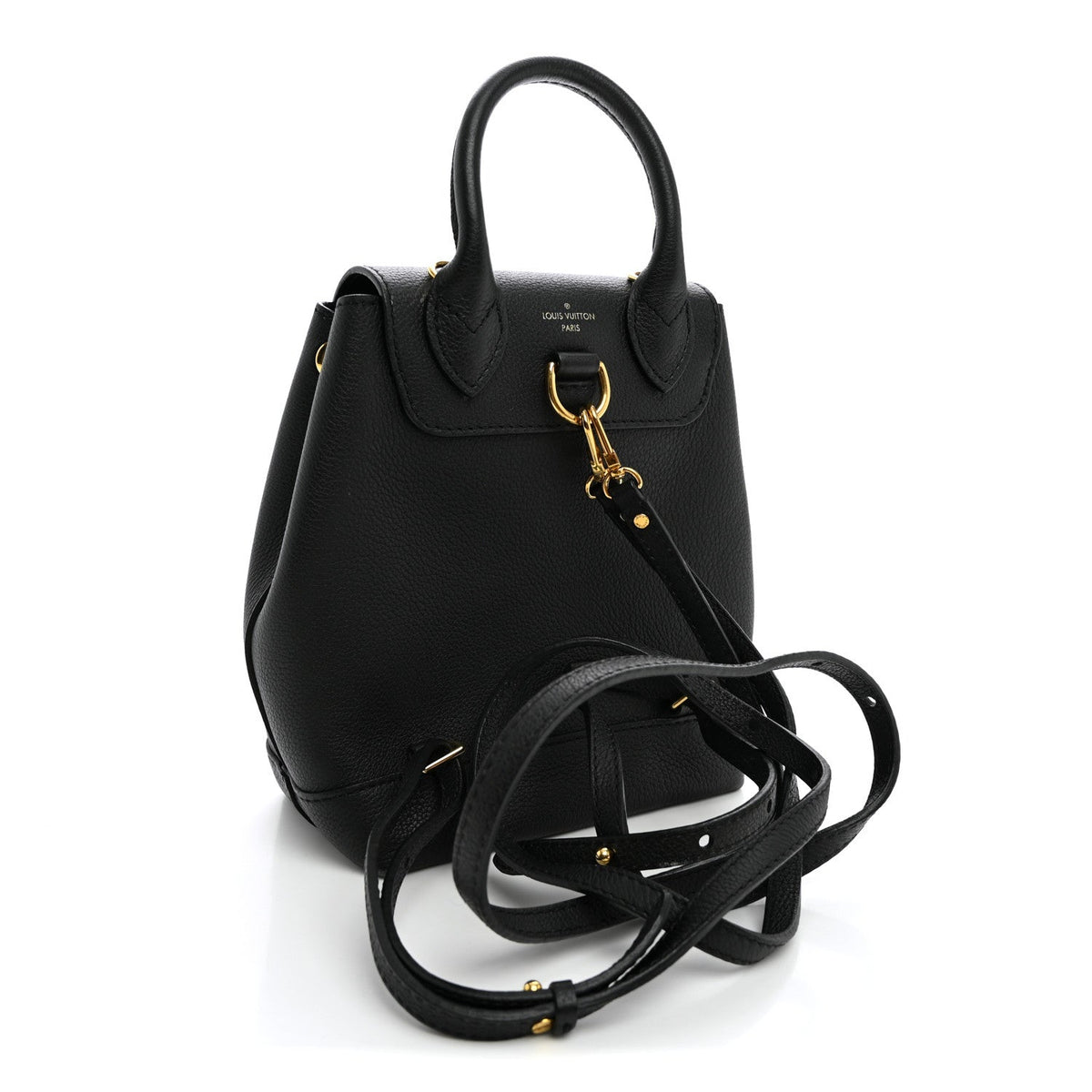 Mini Calfskin Backpack - Black