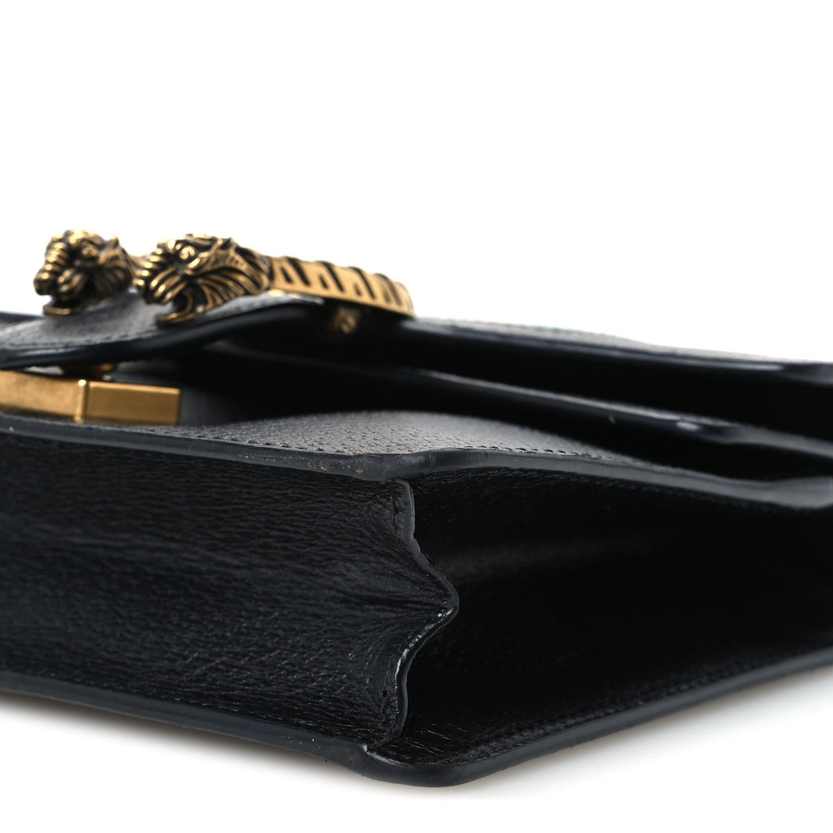 Mini Calfskin Shoulder Bag - Black