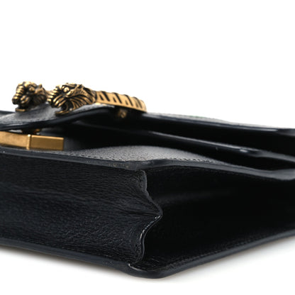 Mini Calfskin Shoulder Bag - Black