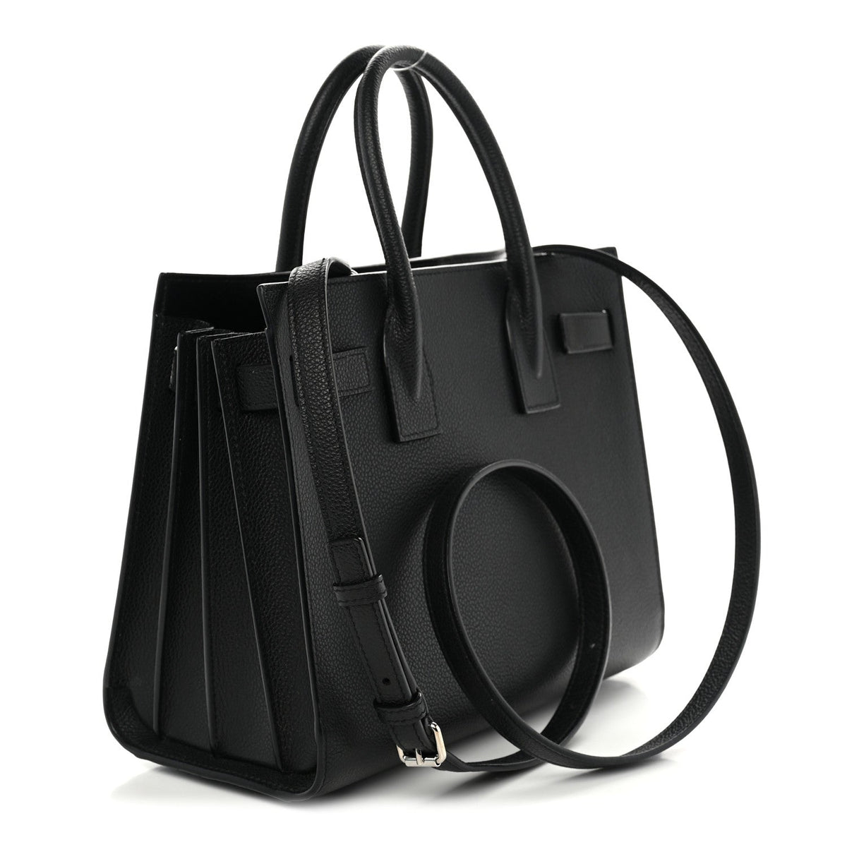 Calfskin Handbag - Black