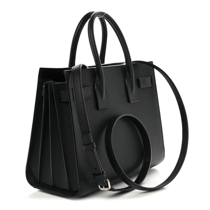 Calfskin Handbag - Black