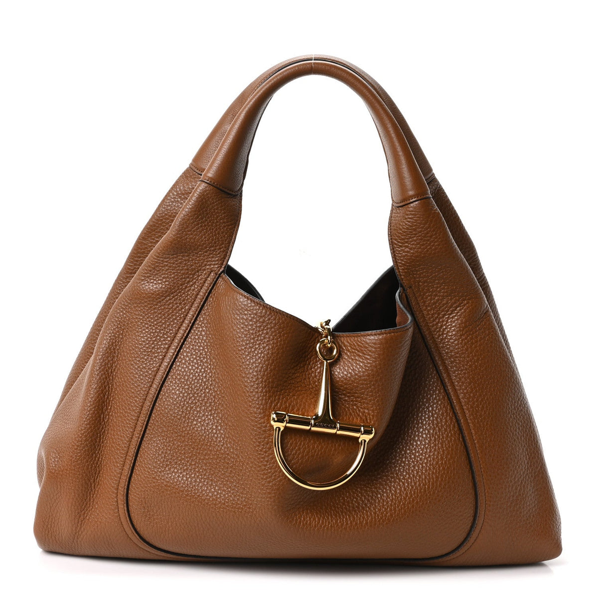 Maxi Calfskin Shoulder Bag - Brown