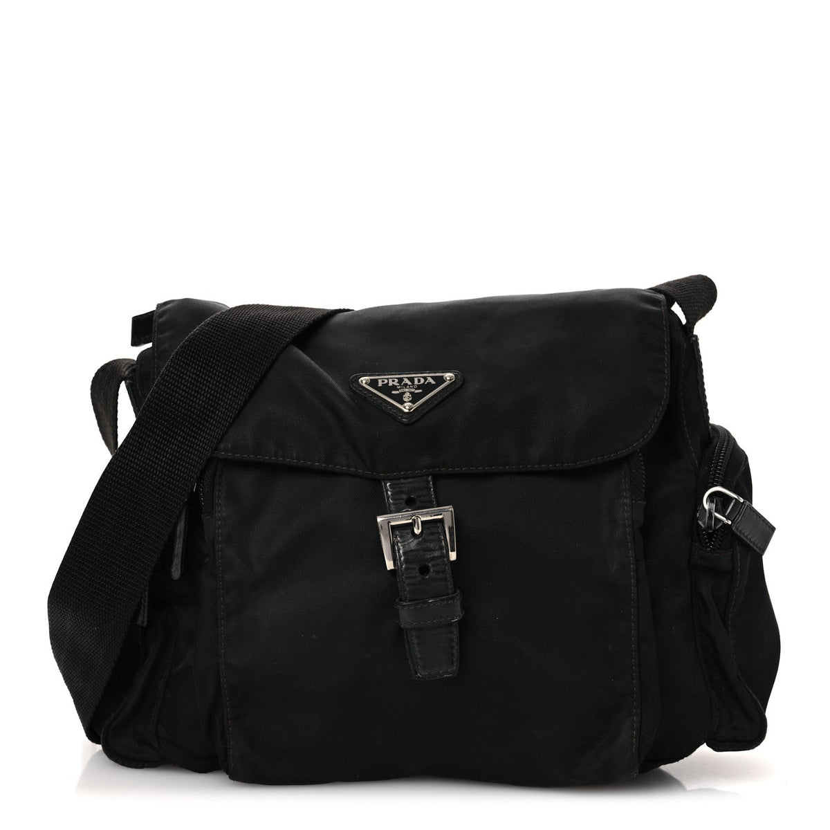 Small Nylon Handbag - Black