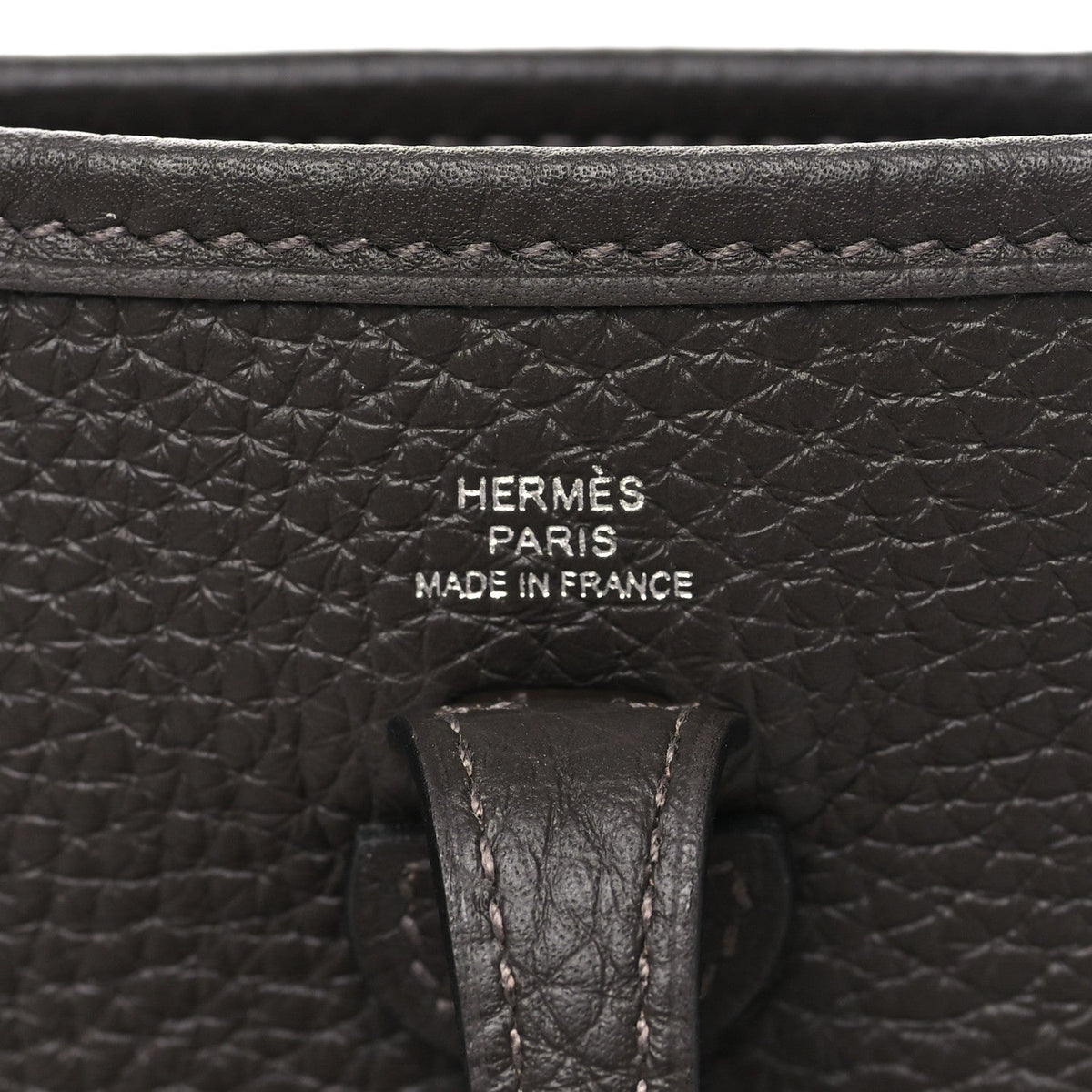 Taurillon Clemence Evelyne Tpm Ebene Handbag