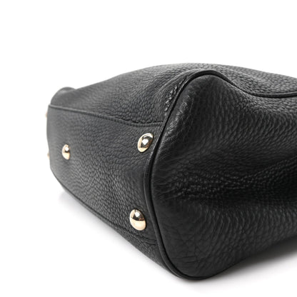 Small Calfskin Tote Bag - Black
