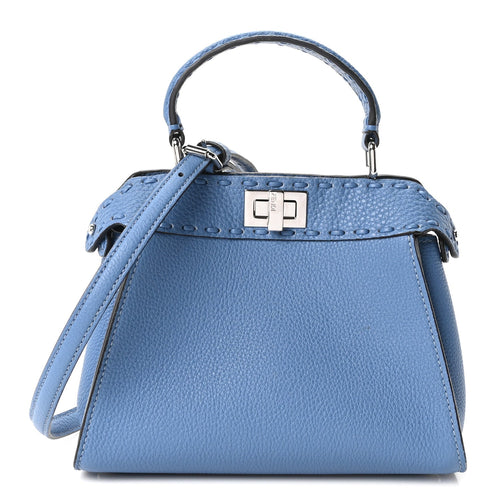 Mini Satchel Bag - Blue