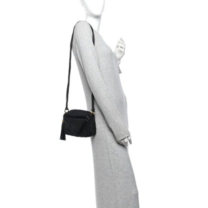 Quilted Lambskin Handbag - Black
