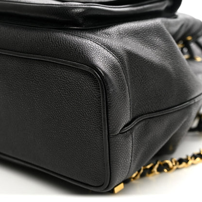 Caviar Backpack - Black