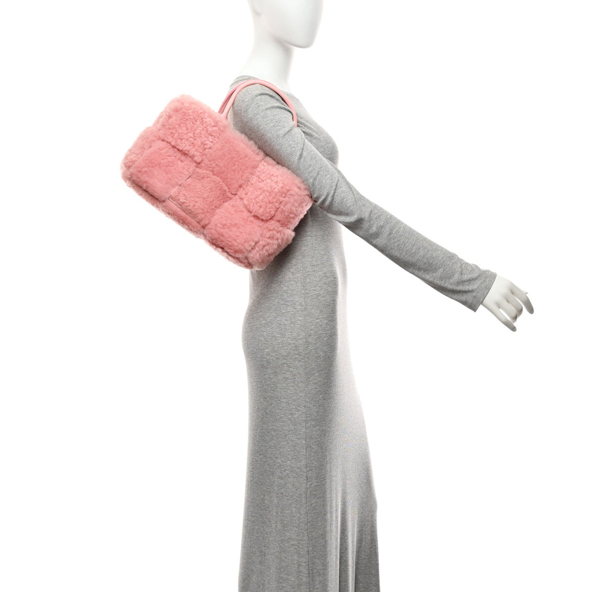 Small Shearling Tote Bag