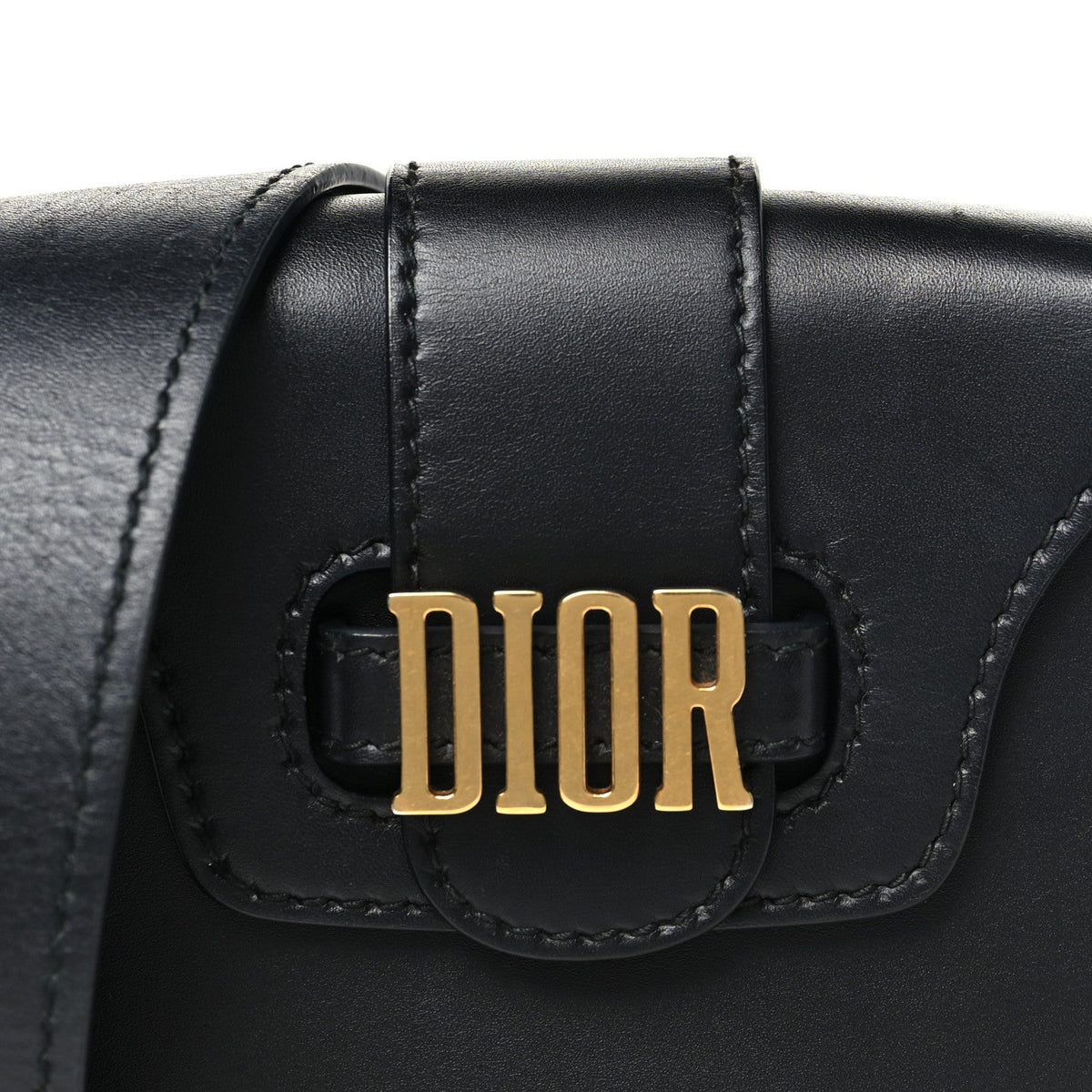 Mini Calfskin Handbag - Black