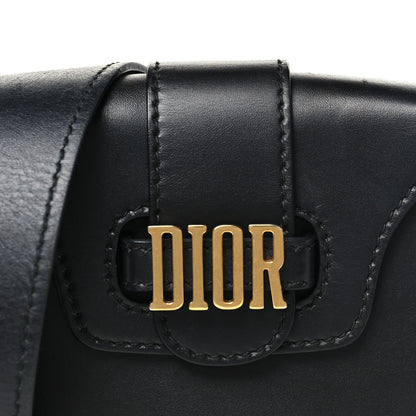 Mini Calfskin Handbag - Black